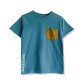 Pamkids Sleek Sidewalks: Little Boys' 'Urban Style' Printed Tee |  Blue Shadow (Sizes 1-12 Years)